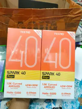 TECNO SPARK 40 PRO+ NFC RAM 8GB+8GB/256GB GARANSI RESMI