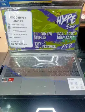Segampang itu cicilan laptop Axioo hype 5 X5 cukup Pakai KTP saja