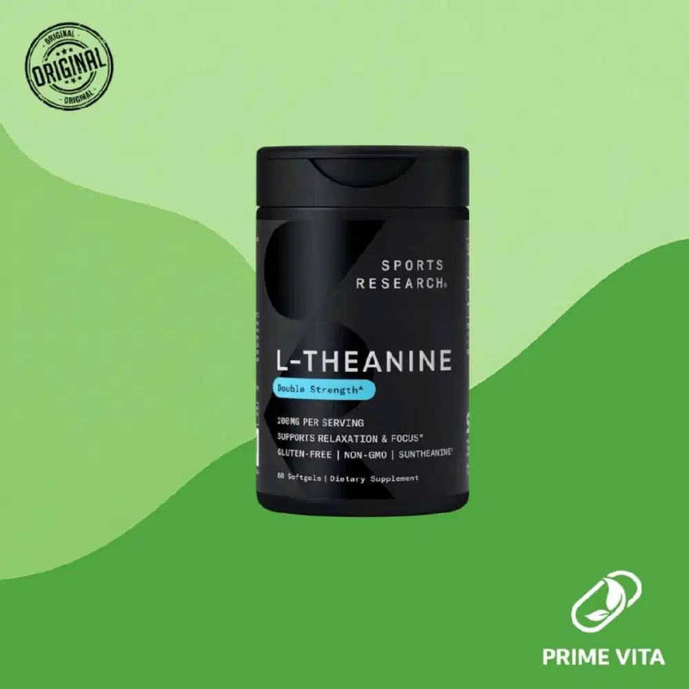 Sports Research L-Theanine Double Strength