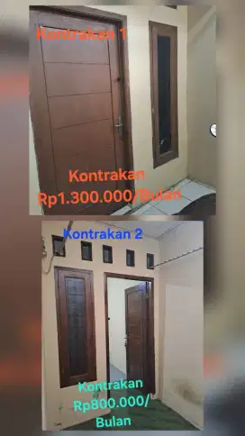 Kontrakan Ciledug (Rp.800ribu-Rp1,3 Juta)