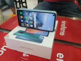 Redmi Note9 Ram 6/128 gb lengkap normal