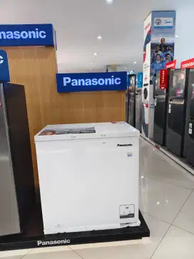 Freezer Panasonic 200Ltr NRFC 201 MW Kasih DP 0