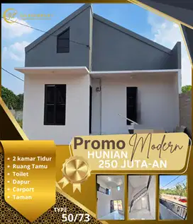 CLUSTER CANTIK 2 KAMAR STOCK TERBATAS MULAI DARI 200 JUTAAN