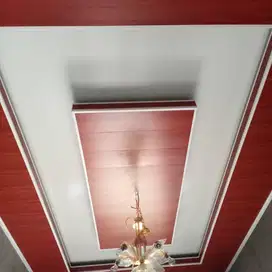 Sekat Plafon Partisi PVC GRC Gypsum Jasa Tukang Pasang Wall Moulding