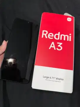 Redmi A3 Normal mulus siap pake 4 128gb