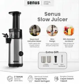 Slow juicer SENUS
