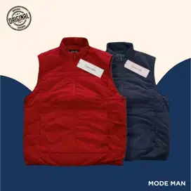 Calvin Klein Recycled Nylon Quilted Full Zip Thermal Vest