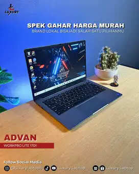 LAPTOP ADVAN WORKPRO LITE 1701 CORE I5 GEN 12 RAM 8GB JUAL CEPAT BU