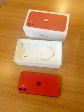 Iphone 11 128gb enak warna merah
