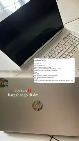 HP Laptop 15s-DU3577TU