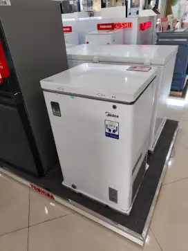 Freezer Midea 99LTr HS131CNK Kredit DP 0 bisa sampai free 2x angsuran