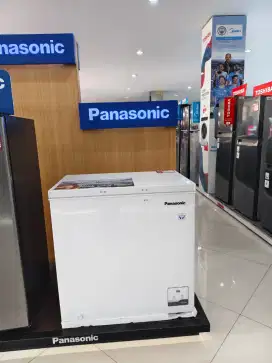 Freezer Panasonic 200Ltr NRFC 201 MW Kasih DP 0