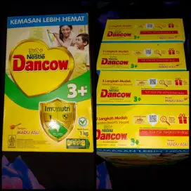DIJUAL MURAH Susu Dancow Original 3+ Rasa Madu (1kg x 4 Box= 350rb aj)