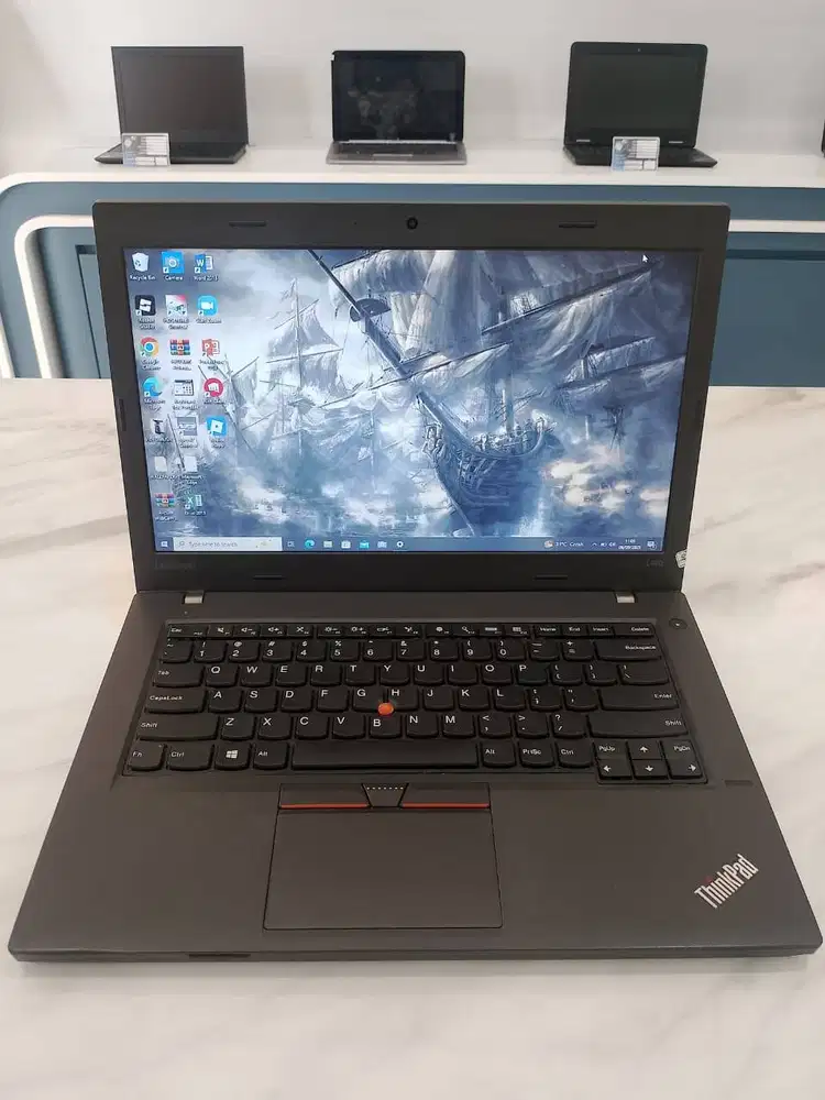 [L22] Laptop DUAL VGA i7 Gen 7 8GB 256GB Aplikasi Siap Pakai Garansi