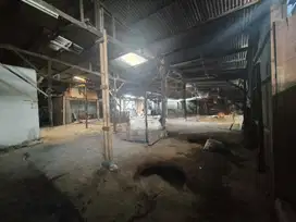 Disewakan gudang tanjung pura bangunan tua