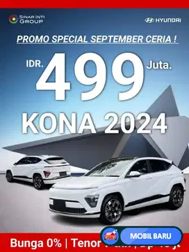[Mobil Baru] Cuci Gudang Hyundai Kona Ev 2024 Baru