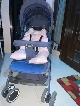 Stroller Pliko Sprint RX Blue