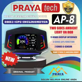 Remap ecu piggyback prayatech throttle control dan AP8 OBD CAR DISPLAY