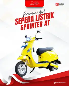 Sepeda + motor listrik UWINFLY sprinter AT