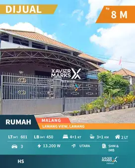 Rumah Mewah Terawat Posisi Hook Di Lawang View, Lawang Malang