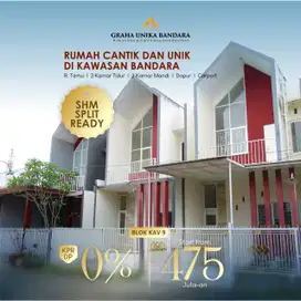 Rumah dijual pakis bandara murah pojok 2 Lantai 400 jutaan