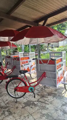 SEPEDA GEROBAK KOPI/SEPEDA GEROBAK KELILING/SEPEDA KOPI KELILING MURAH