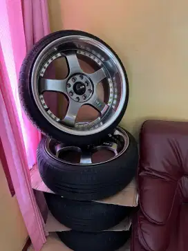 VELG SSR R17 5-SPOKE (DOUBLE PCD)