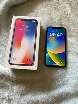 Dijual iphone x 64gb ibox