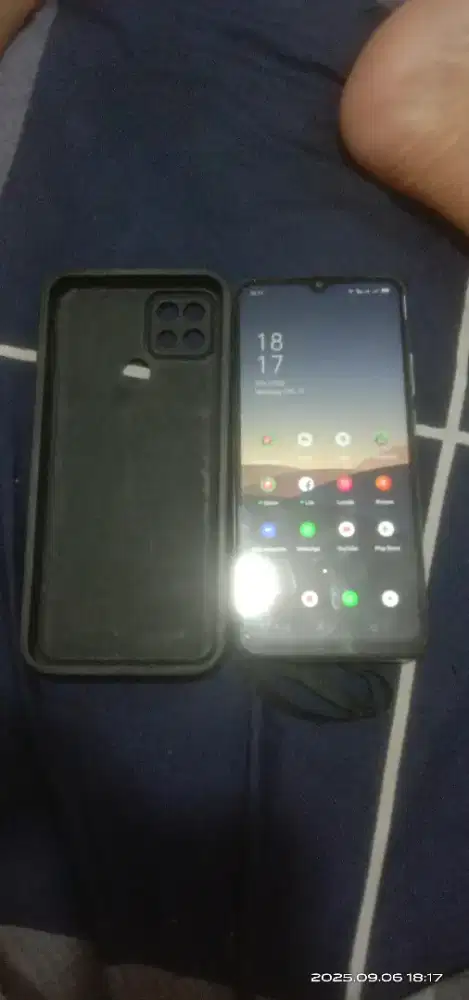 Jual-cpt:Oppo A15s ram.6/128 Batangan,No-minus,No-kendala,Msh mulus,