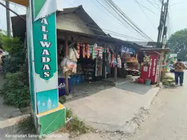 Jual ruko + rumah di pinggir jalan raya utama arah ke pasar induk rau