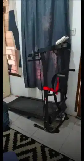 Treadmill Manual RED PANDA 131, Multifungsi Tanpa Listrik