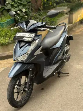 Honda Beat Deluxe Thn 2023 Blue Matte Mulus
