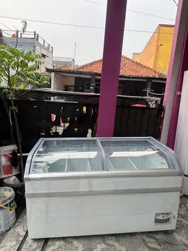 Freezer Sliding GEA 500 ltr Original Belum pernah service