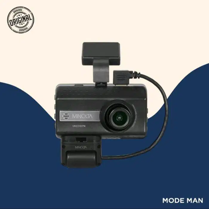Minolta MNCD337N 2-Channel 1080p Dash Camera