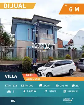 Rumah Villa Di Daerah Jalan Abdul Gani, Batu Malang