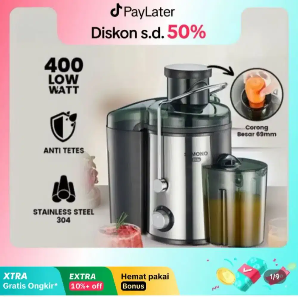 Slow juicer merk SAMONO
