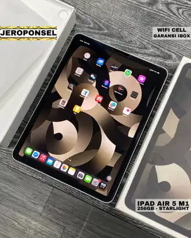 IPAD AIR 5 M1 256GB WIFI CELLULAR EX IBOX BH 95% LIKE NEW ORIGINAL GAR