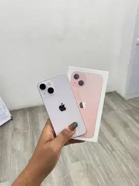 iphone 13 mini 256gb warna pink unit normal