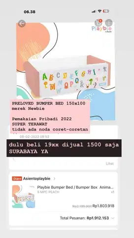PRELOVED* Playmate Baby