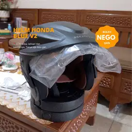 Helm Honda PCX Blue V2 Original AHM | SNI | Baru