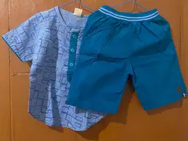 Set Koko abu hijau 1,5-2th (preloved)