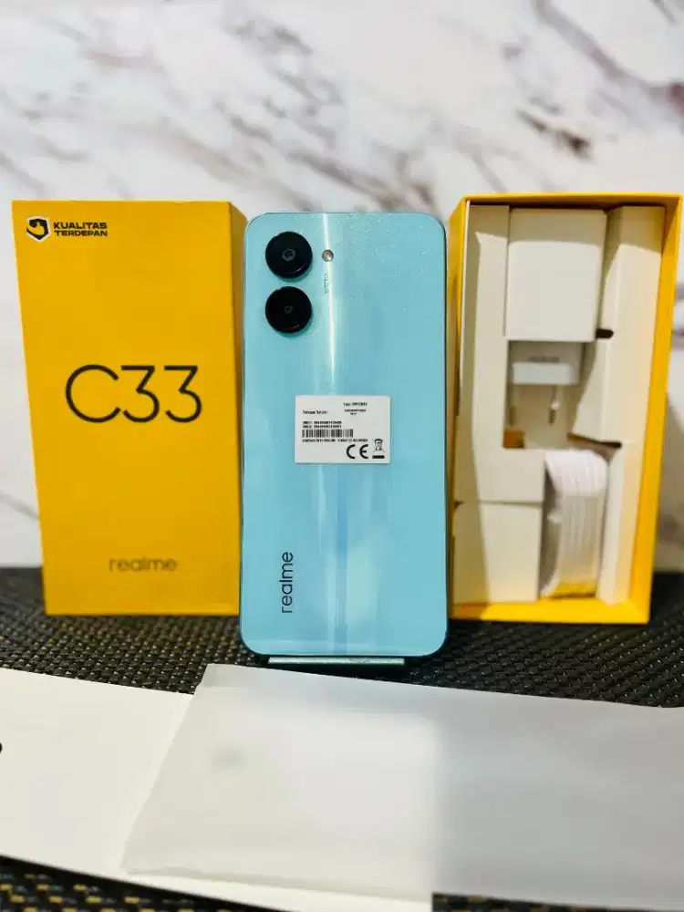 Realme C33 4gb 64gb muluss full original