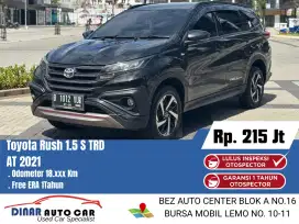 Rush TRD 2021 At Hitam Full Ori Warenty 1Th Dp 30Juta *Dinar Auto*