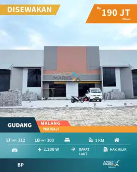 g009 Gudang Disewakan Bangunan Baru Dan Siap Dihuni