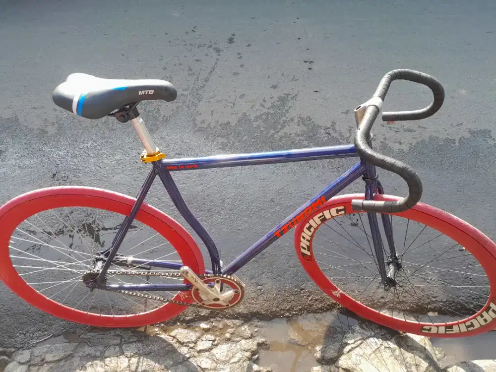 sepeda murah yoyo fiksi bagus kondisi 75% oke siap gowes jauh