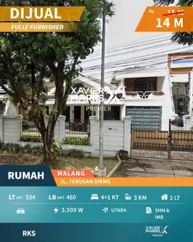 g014 Rumah Lokasi Premium Selangkah Dari Dieng Plaza Malang