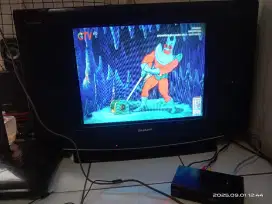 Jual tv tabung slim merk Sharp 21 inch