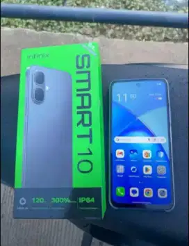 INFINIX SMART 10 FULL SET SANGAT MULUS 4/128