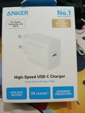 Anker  adaptor high speed usb C charger