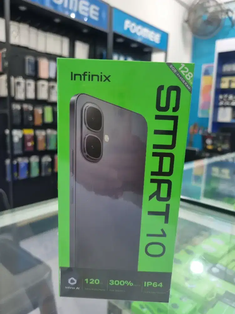Infinix smart 10 ram 4+4/128gb (New)